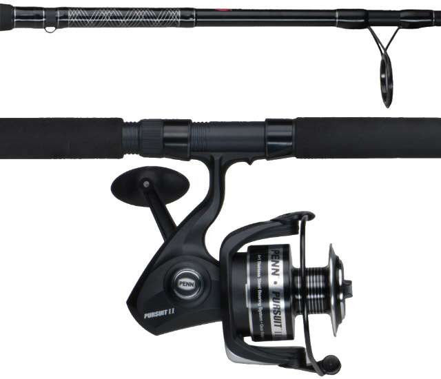PENN 9' Pursuit IV 2-Piece Fishing Rod and Reel Surf Spinning