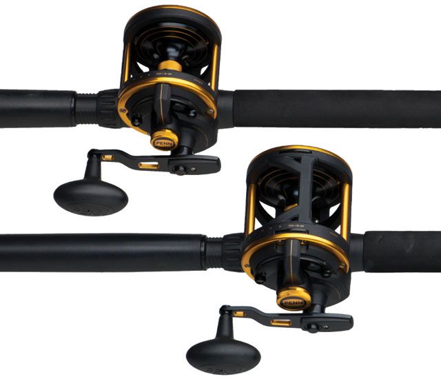 PENN Squall 30 and 40 Lever Drag Conventional Rod and Reel Combos