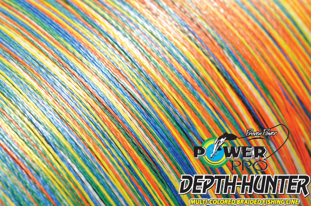 Power Pro Depth Hunter 333yds Multicolour Braided Fishing Line