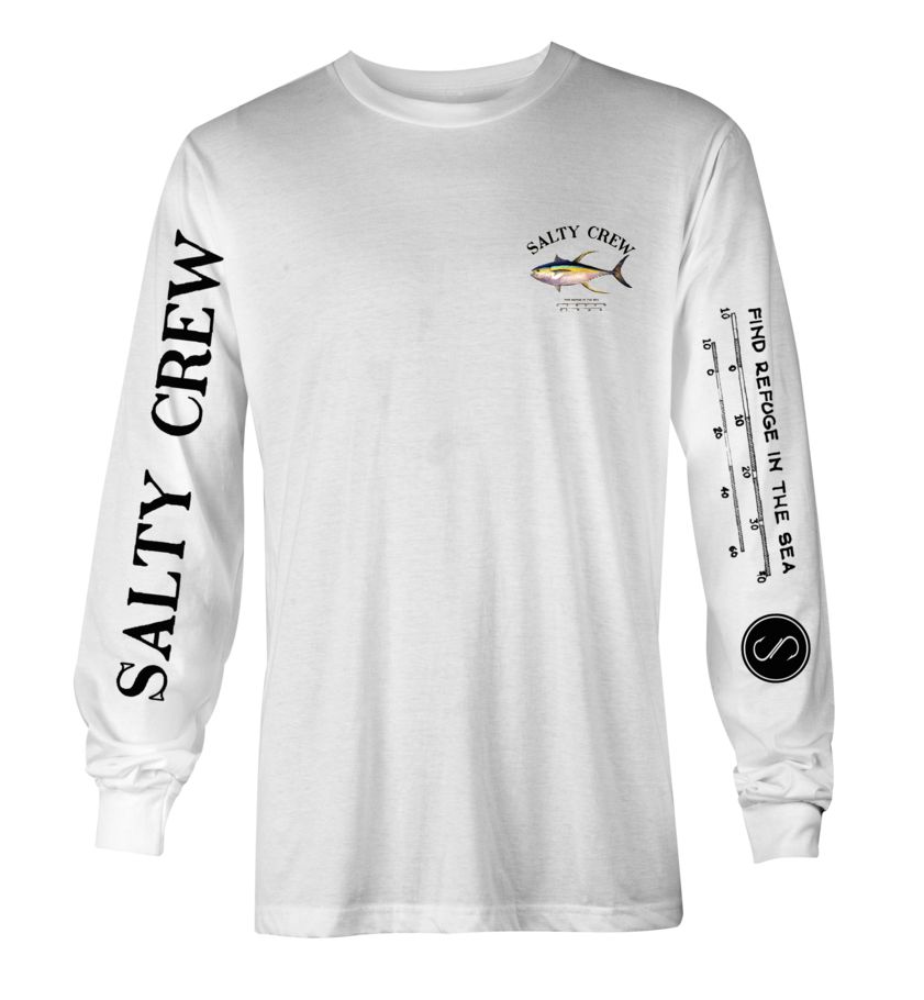 Salty Crew Ahi Mount Long Sleeve T-Shirt - M - TackleDirect