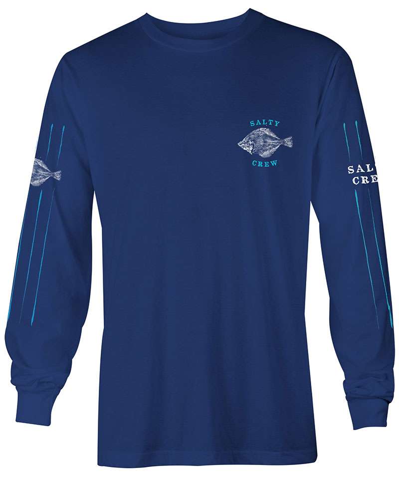 Salty Crew Flounder Stamped Long Sleeve T-Shirt - 2XL