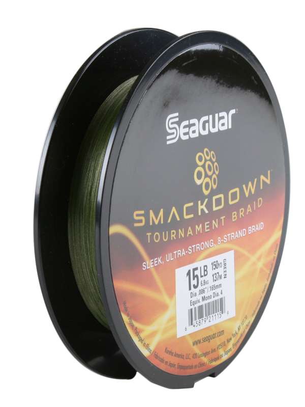 Seaguar Smackdown Braided Line - Flash Green - TackleDirect