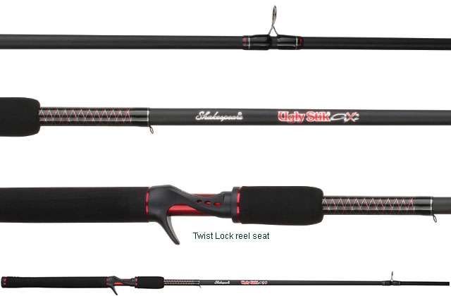 Shakespeare Casting Rod Graphite Fishing Rods & Poles for sale