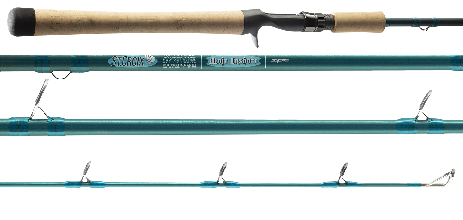 St. Croix Mojo Inshore Casting Rods - TackleDirect