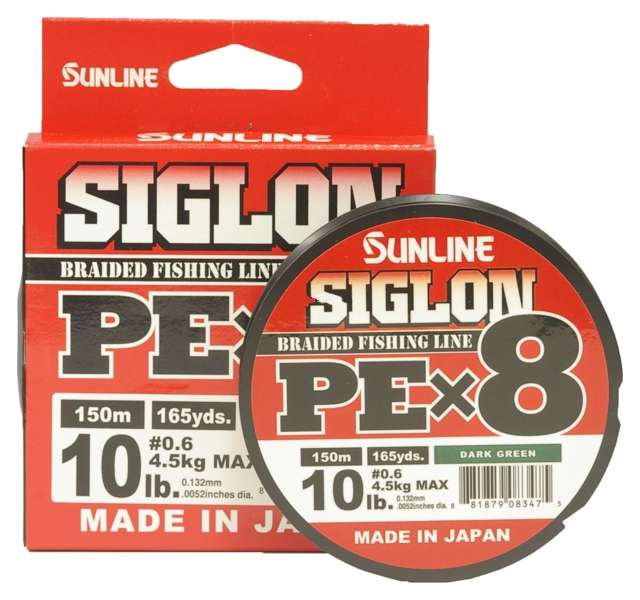 Sunline Siglon PEx8 Braided Line - TackleDirect