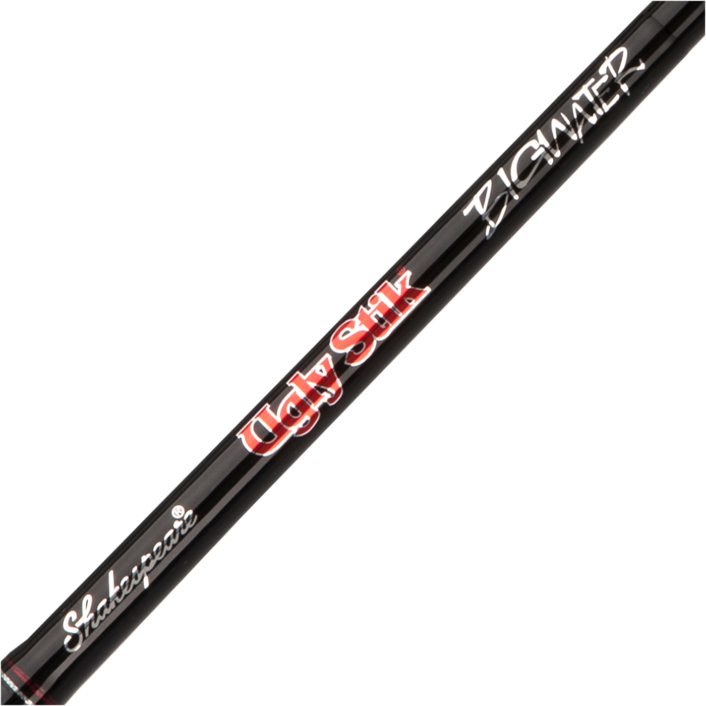  Ugly Stik Bigwater Conventional Fishing Rod, Black/Red/Yellow,  10' - Medium - 12-30lb - 2pc : Sports & Outdoors