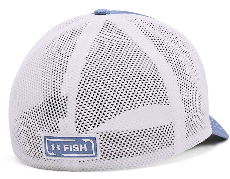 Under Armour Fish Hunter Cap - Washed Blue/White - L/XL - TackleDirect