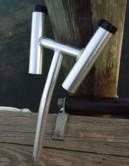 Wahoo Industries Double Rod Holder (Item 105) - TackleDirect