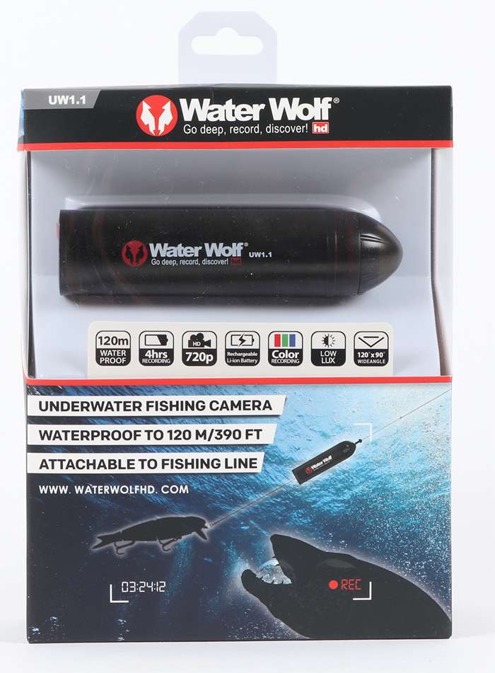 films Waterwolf 1.1 Actioncam Water Wolf HD sous l'eau caméra 4 Std