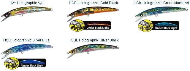 3 lures yo zuri luxe lx minnow 55f floating 2.25 brown trout shallow  runner