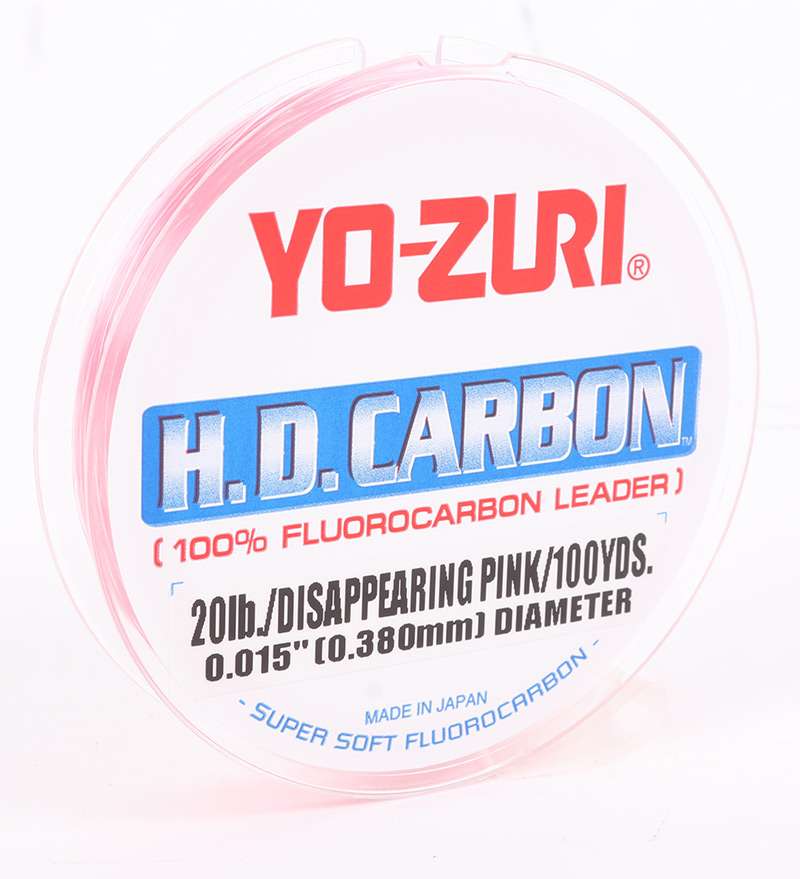 Yo-Zuri H.D Fluorocarbon Wrist Spool 100-Yard Leader Line NEW HD30LBDP100SPL 