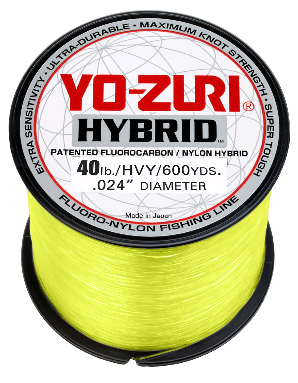 YO-ZURI HD Fluorocarbon Leader, 40Lb