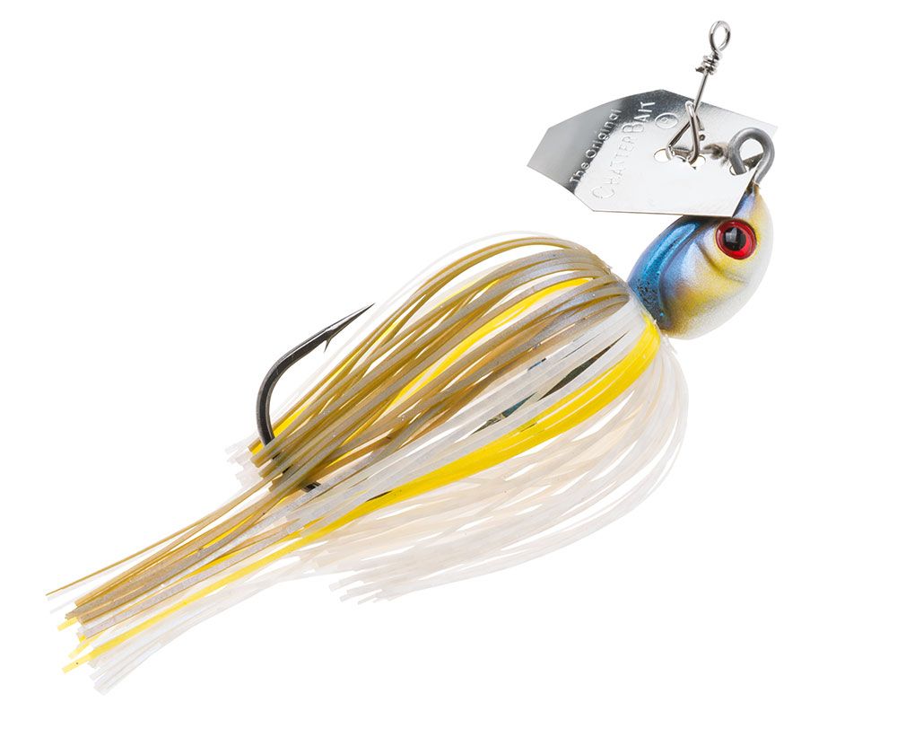 Z-Man Slingbladez Double Willow Spinnerbait - 3/8oz - Pearl Ghost