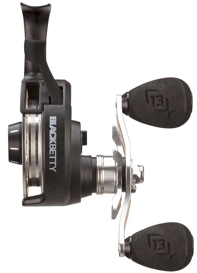 13 Fishing Black Betty FreeFall Carbon Ice Reels - TackleDirect