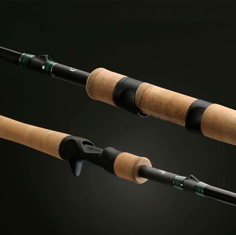 13 Fishing Omen Green Spinning Rod, 7ft 2in, Medium Light, Fast, 1 Piece,  OG2S72 