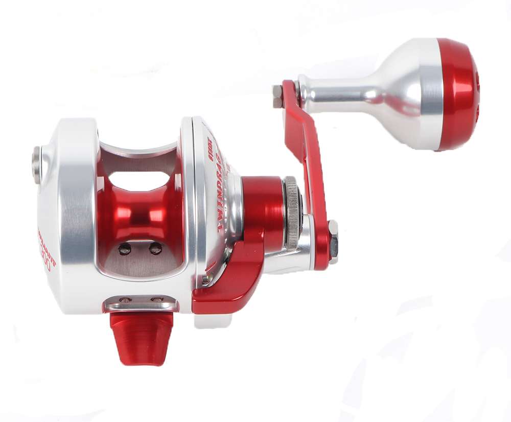 Accurate BV-300C Boss Valiant Reel w/ Clicker - Red/Silver
