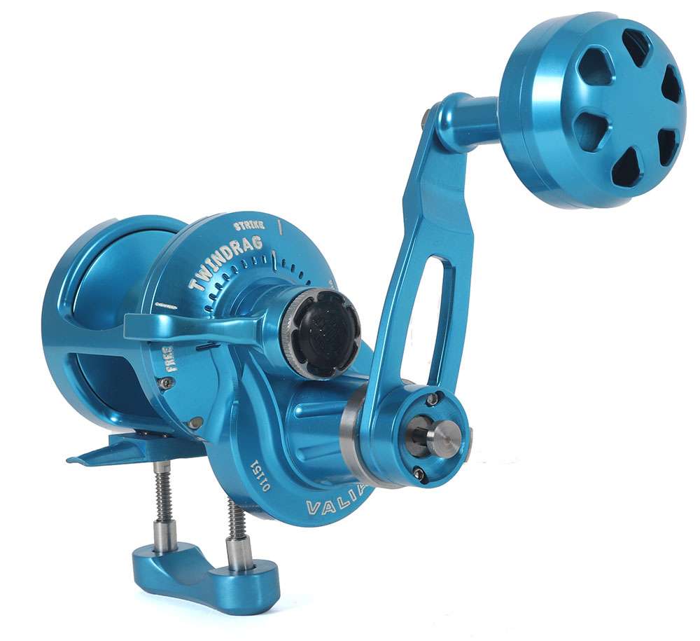Accurate Boss Valiant BV2-1000L-SBL Conventional Reel - Silver/Blue