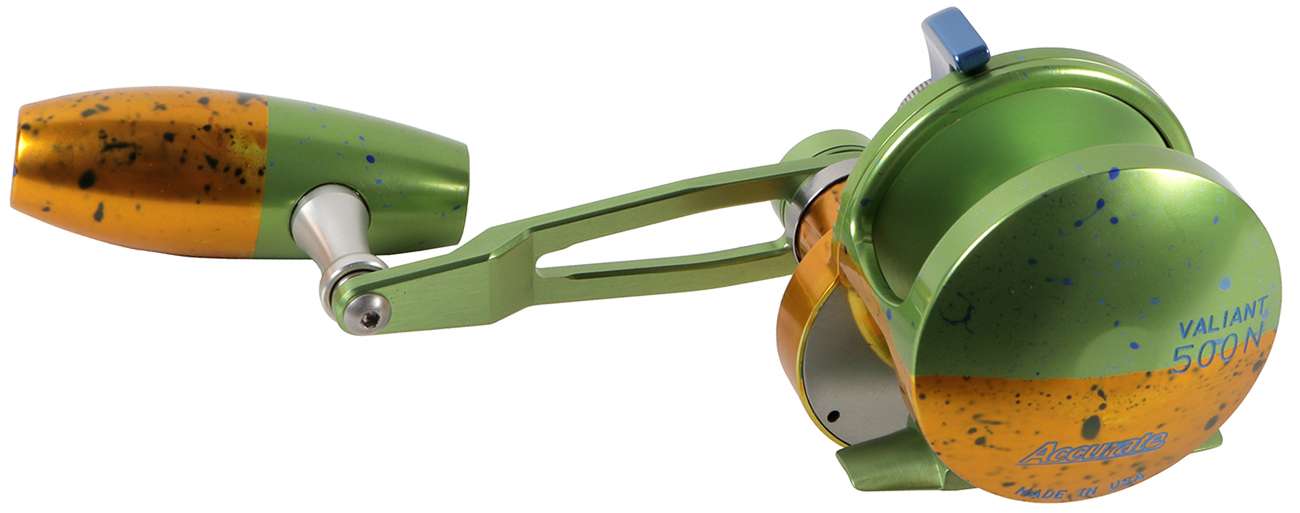 Accurate BV2-500N-SPJ-Mahi Boss Valiant Slow Pitch Conventional Reel -  TackleDirect