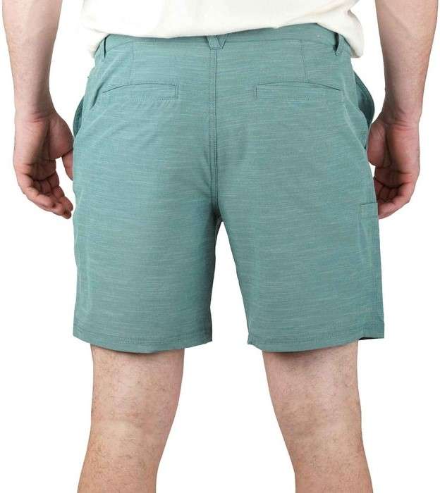AFTCO Mens 365 Hybrid Chino 7in Shorts - J Dust - 40 - TackleDirect