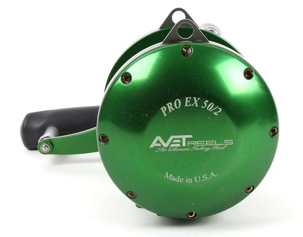 Avet EX 50/2 Two-Speed Lever Drag Big Game Reels Green