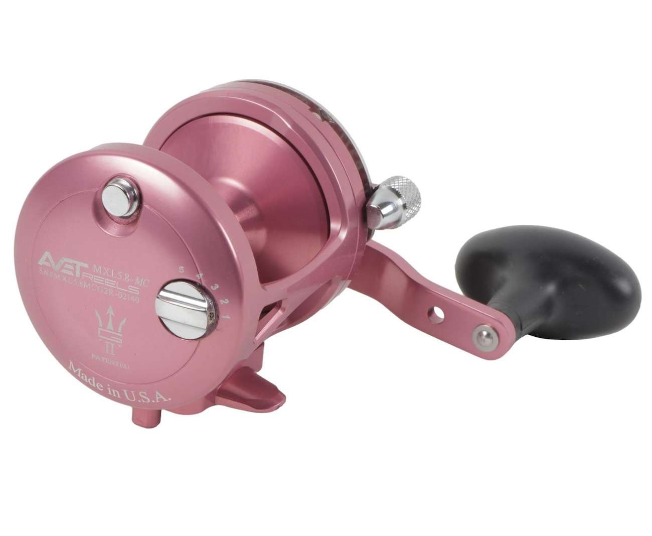 Avet MXL G2 5.8 MC Single Speed Reel Pink - TackleDirect