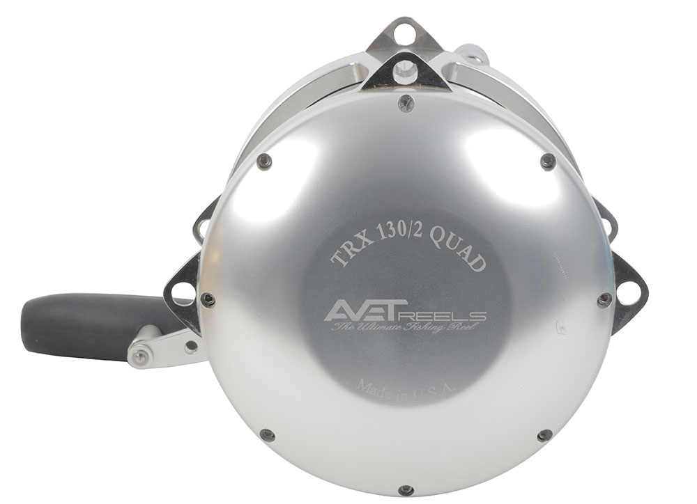 Avet T-RX 130 2-Speed Lever Drag Big Game Reel - Silver