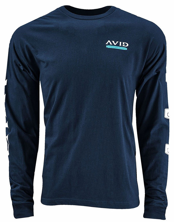AVID Sportswear Wahoo Crest Long Sleeve Shirt - 2XL - TackleDirect