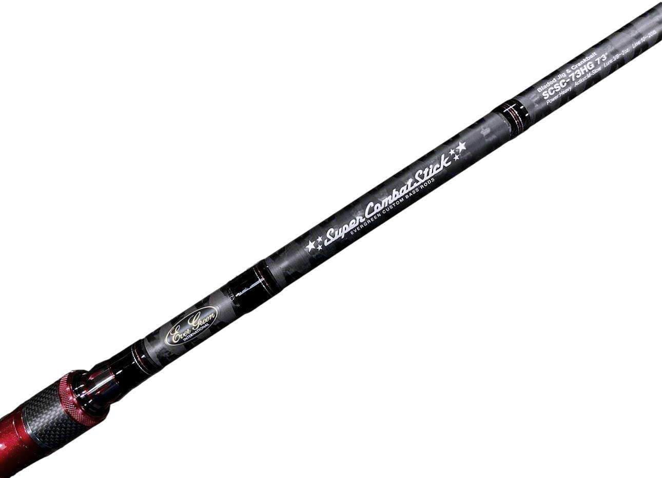Evergreen SCSC-73HG Super Combat Stick Casting Rod - TackleDirect
