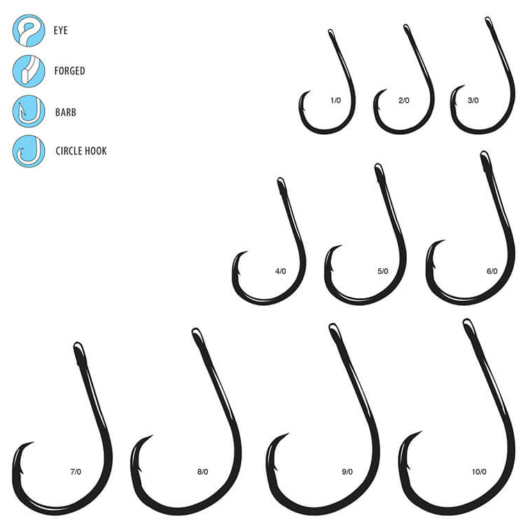 Mustad UltraPoint Octopus Circle Hook 10/0 5 pack