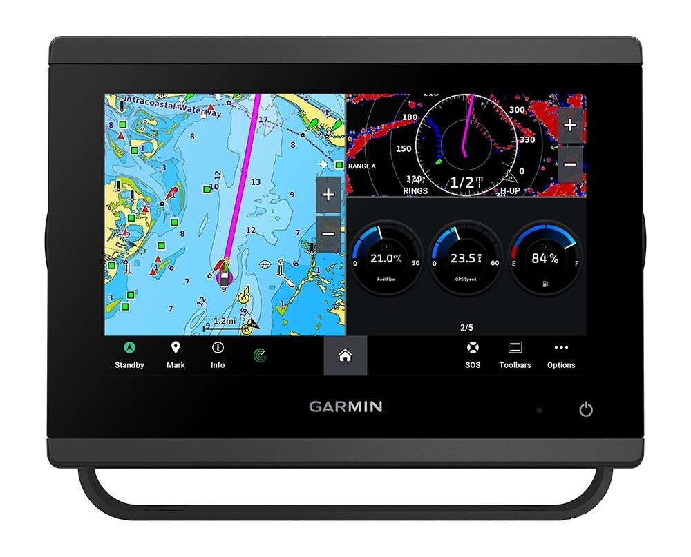 Pellicola In Vetro Temperato Per Garmin GPSMAP 723/743/753xsv – 7 Pollici, 9H Antigraffio, HD Clear