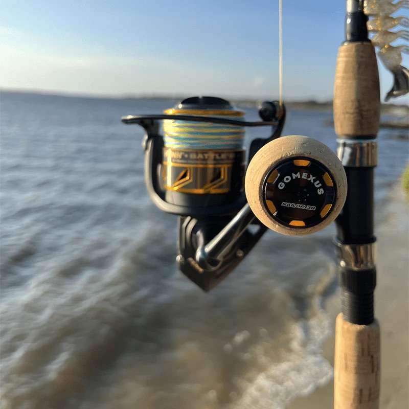 GOMEXUS Power Handle For Penn Spinfisher VI & Battle II/III Spinning Reels – Plug-and-Play