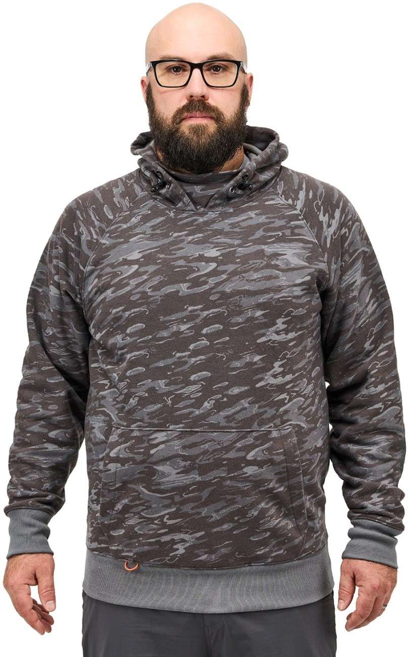 Grunden's Dillingham Tech Sweat-shirt à capuche pour homme | Isolant, évacuation de l'humidité, bronze ancien, Small