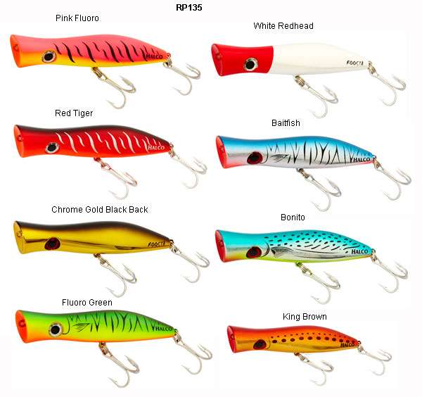  Halco Roosta Popper 160 Trolling Lure : Sports & Outdoors