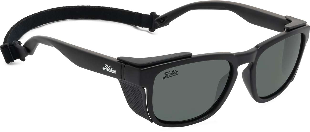 Hobie Monarch Float Sunglasses Satin Blk/Grey TackleDirect