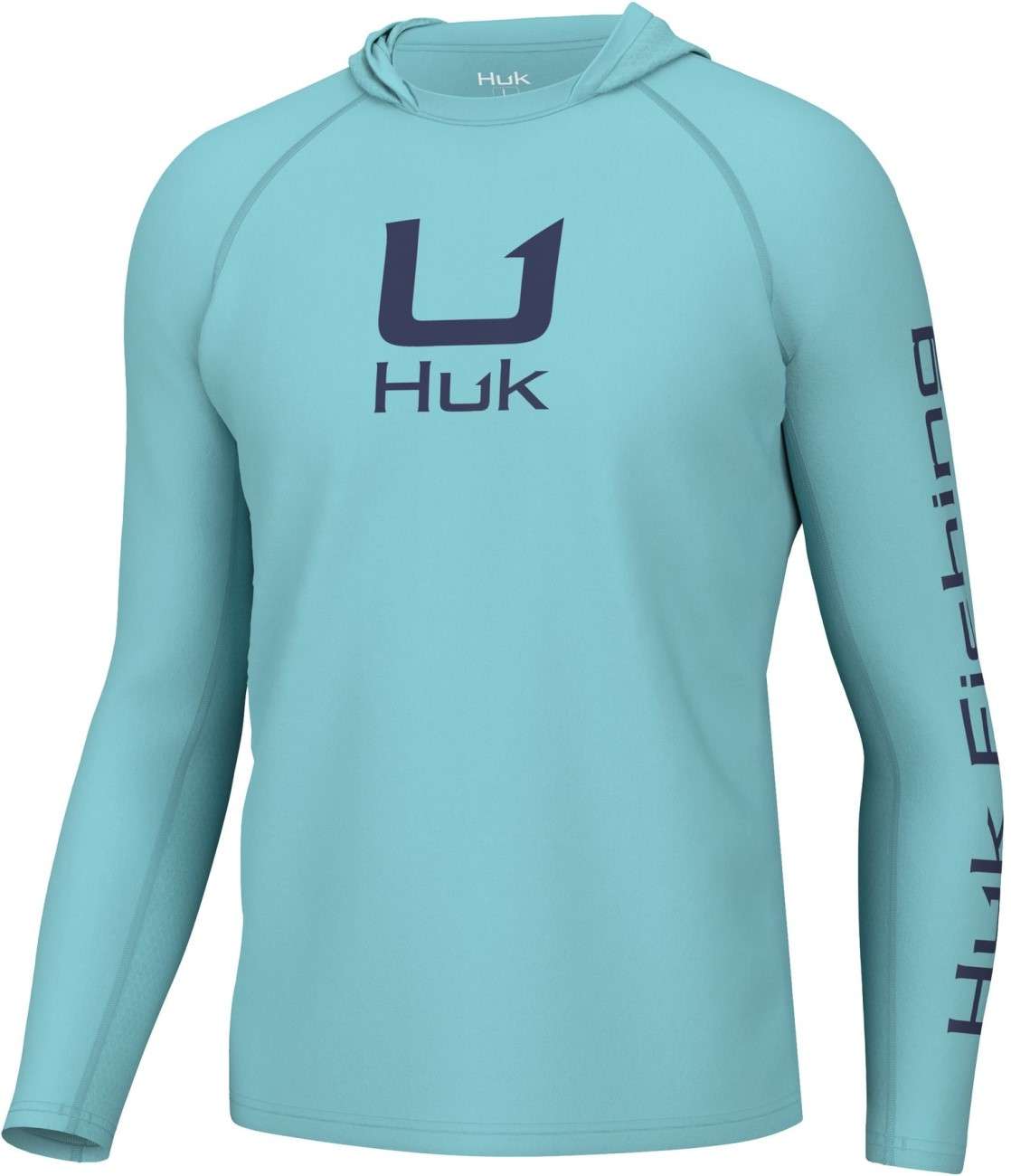 Huk Men's Icon x Inside Reef Long Sleeve Hoodie, Medium, Azure Blue