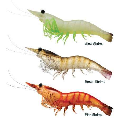 LIVETARGET Lures Shrimp Pre-Rigged Soft Bait - TackleDirect