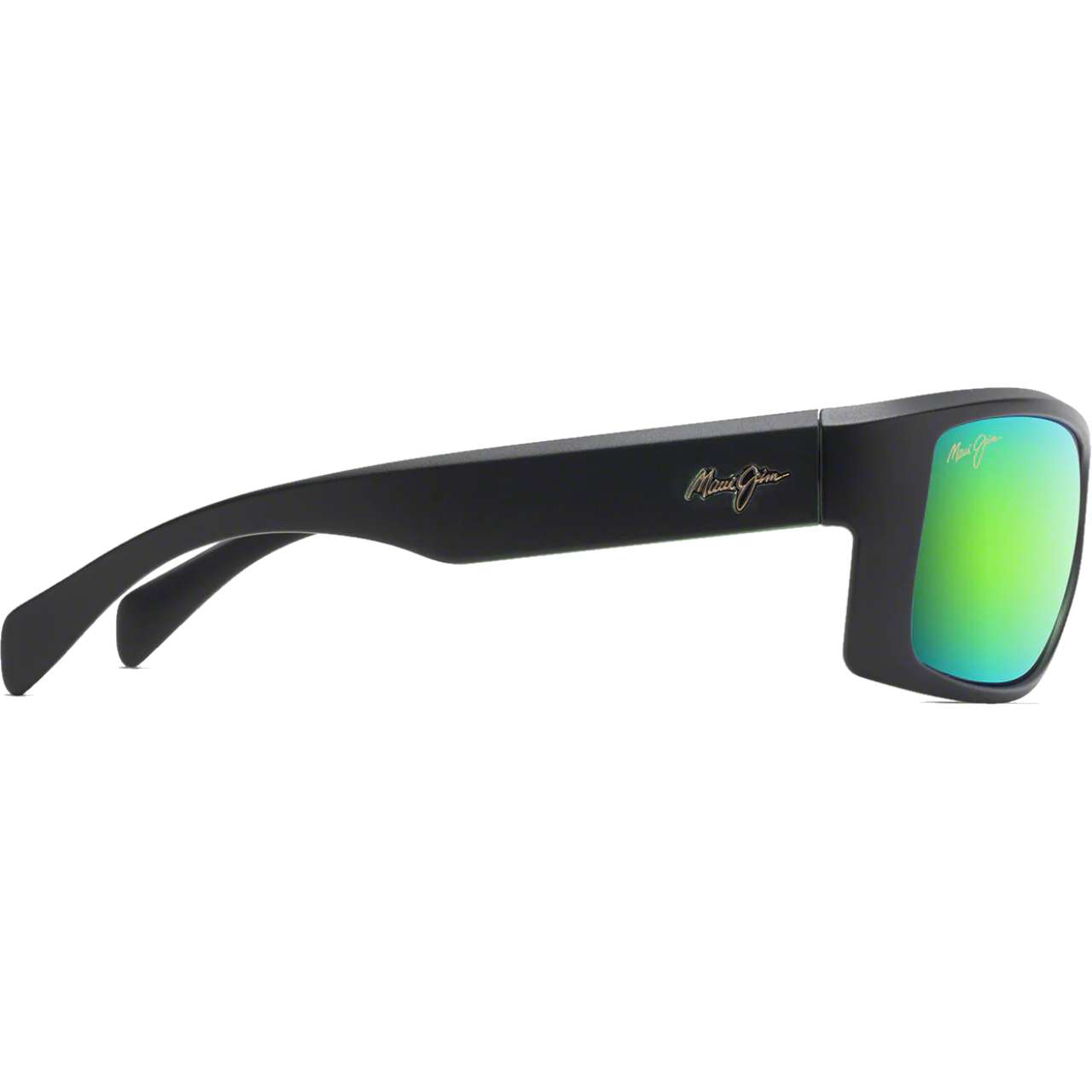 Maui Jim Equator Sunglasses - Matte Black/Maui Green - TackleDirect
