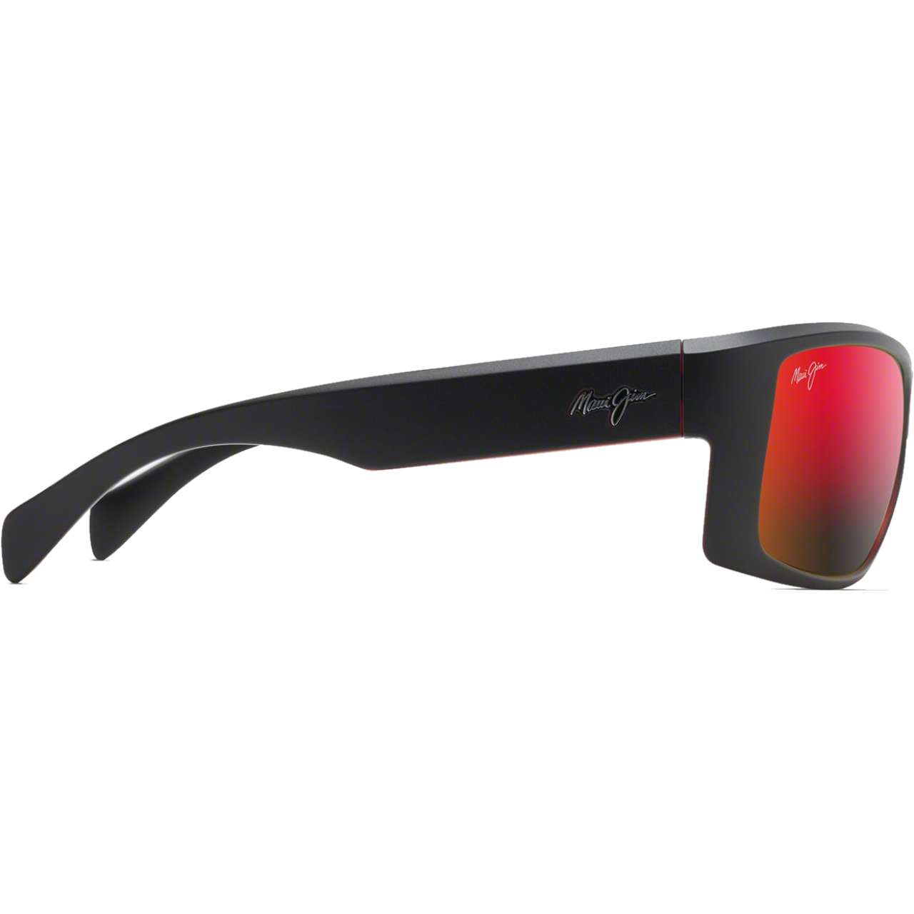 Maui Jim Equator Sunglasses - Matte Black/Hawaii Lava - TackleDirect