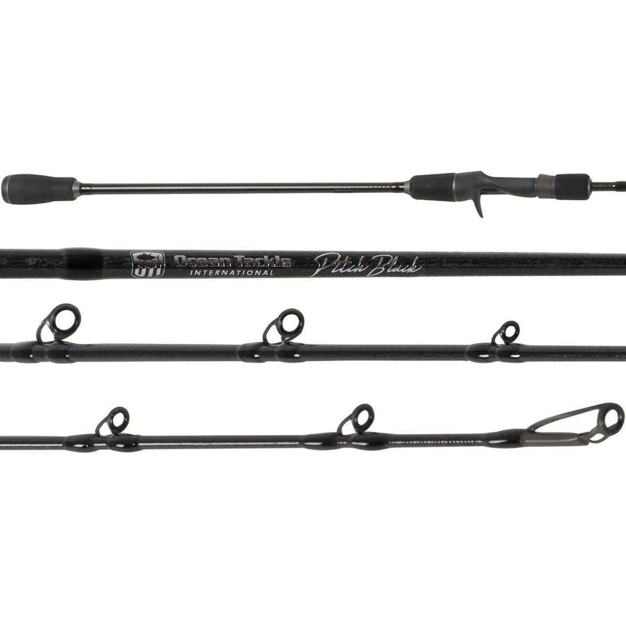 Ocean Tackle International Pitch Black Slow Pitch Jigging Rods 6'3 30-50lb 80-400G Casting