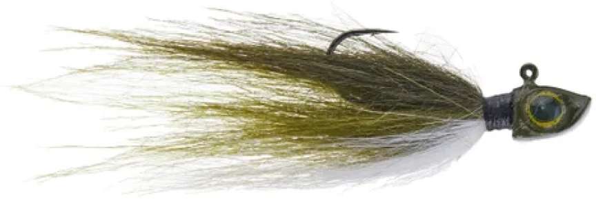 Outkast Tackle Float N Fly Hair Jig 1/8 oz / Baby Bass