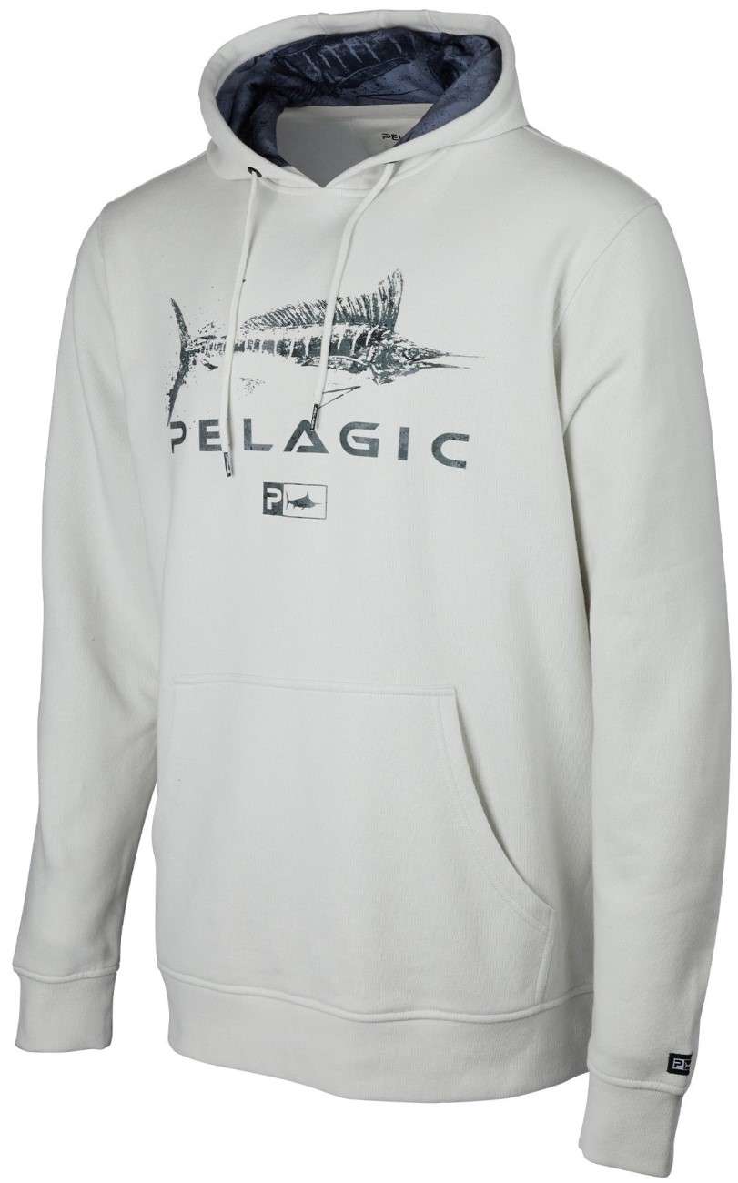 Pelagic Aquatek Hoodie Gyotaku Hoodie Blue S