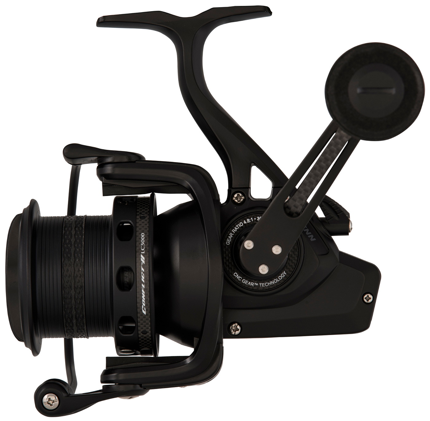 Penn CFTII7000LC Conflict II Long Cast Spinning Reel Black 7000 