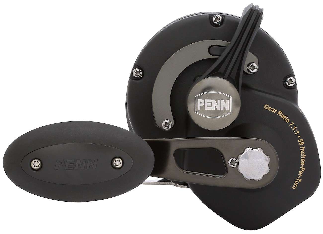 Penn Squall Lever Drag 2-Speed Reels - TackleDirect