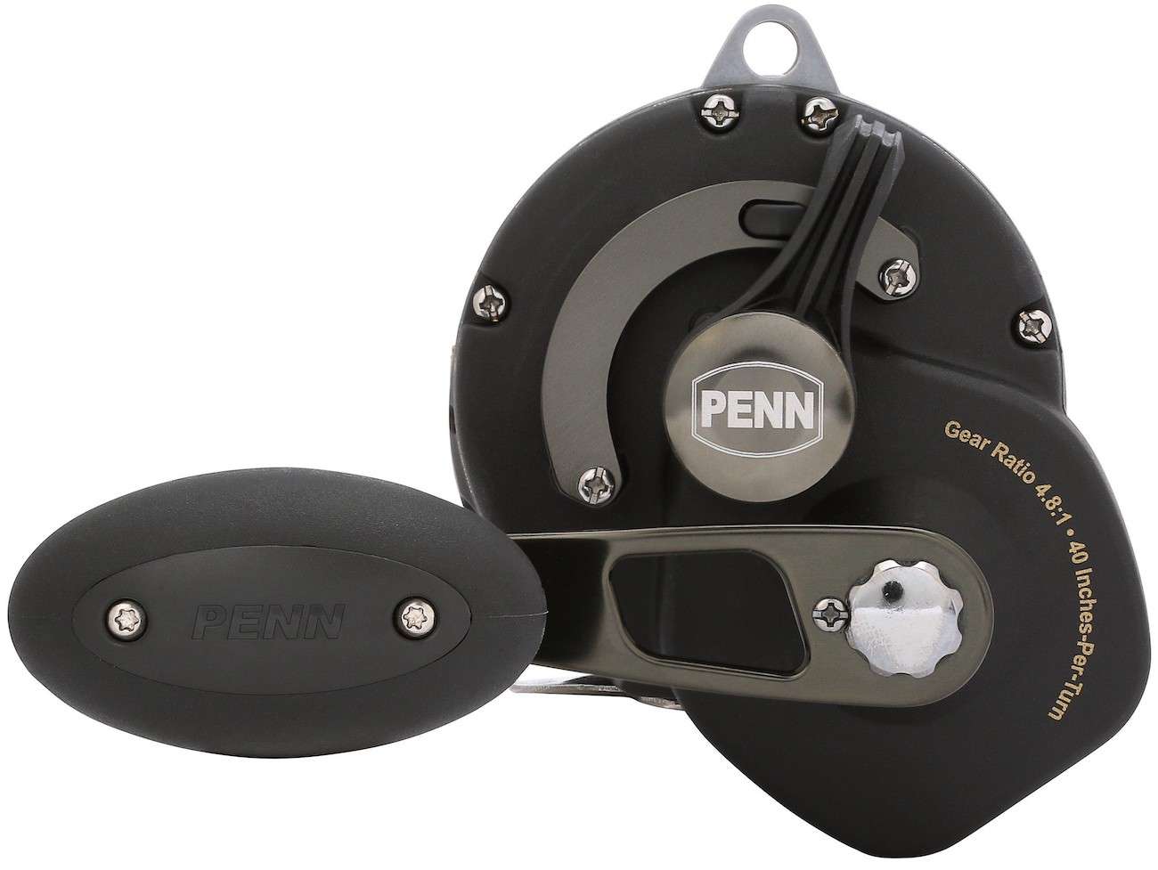 Penn SQLII50LD Squall II Lever Drag Reel - TackleDirect