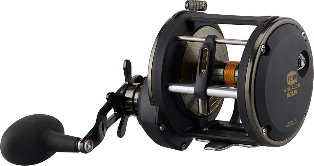 Penn SQLII50LW Squall II Level Wind Conventional Reel - TackleDirect