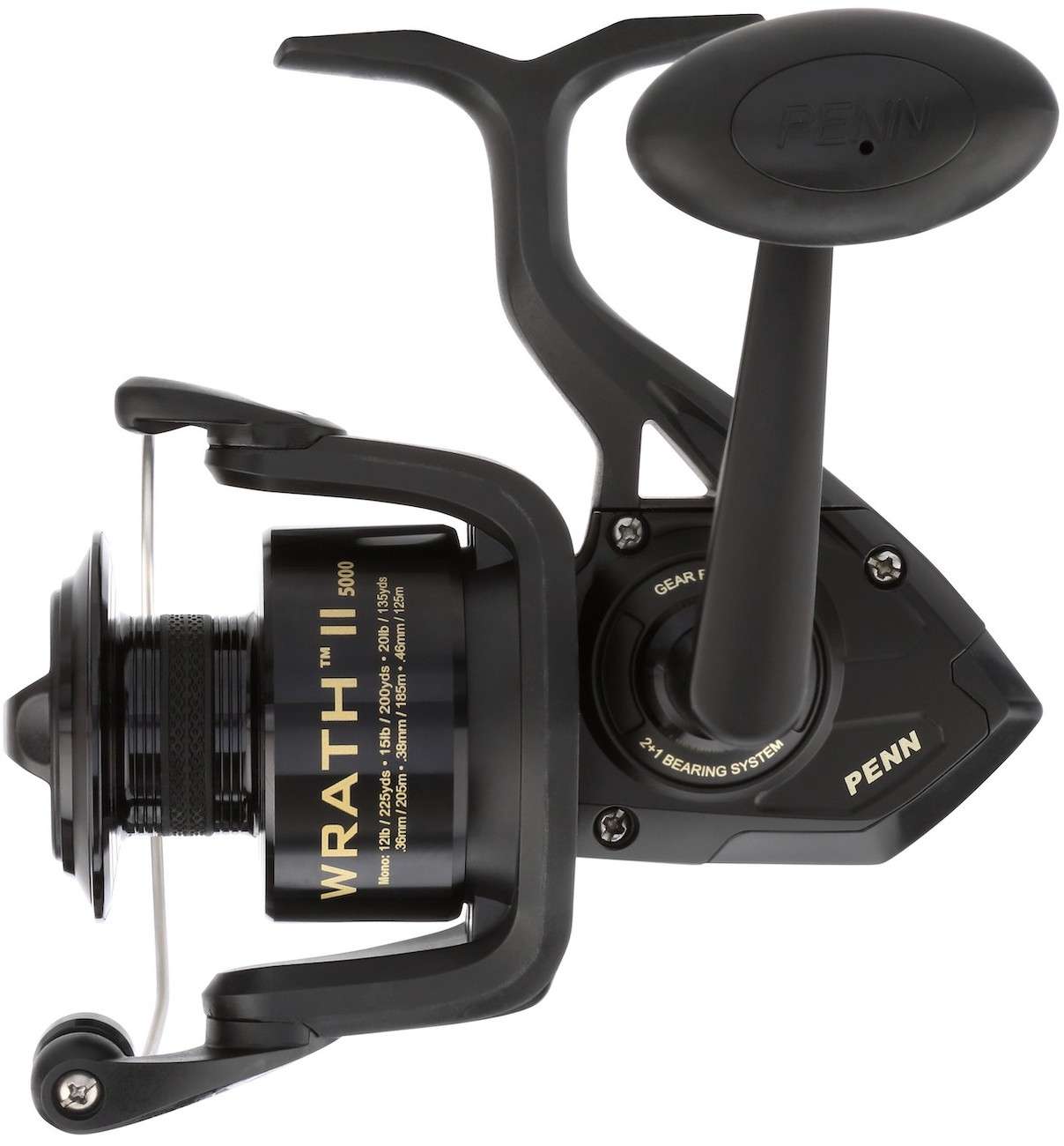 PENN Wrath II Spinning Reel, Fishing Reel, Sea Fishing Reel Designed to be  Versatile and Great Value for Money, Perfect for Catching Bass, Cod,  Pollack, Wrasse, and Many More, Unisex, Black, 8000
