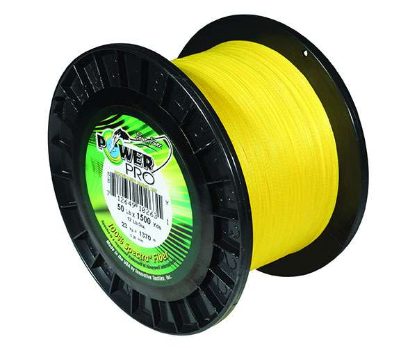 Power Pro Microfilament Line 50lb Yellow 500yd