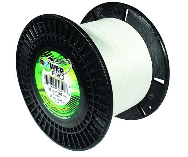 Power Pro Spectra Braided Fishing Line 50 Pounds 300 Yards - White