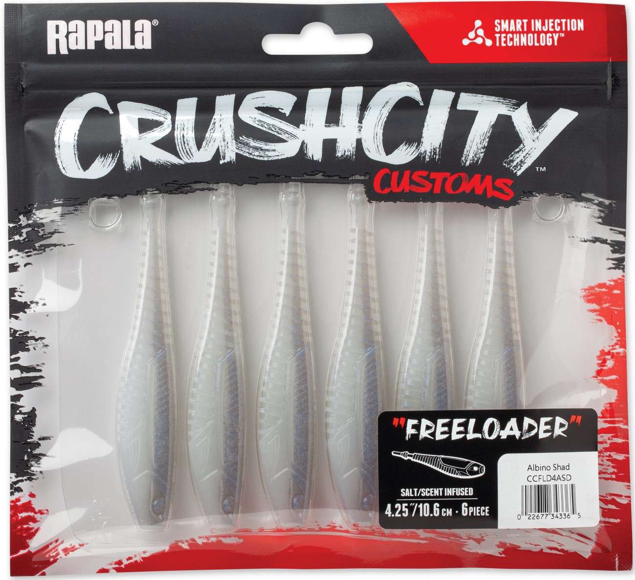 Rapala Crush City Freeloader 6 Pack