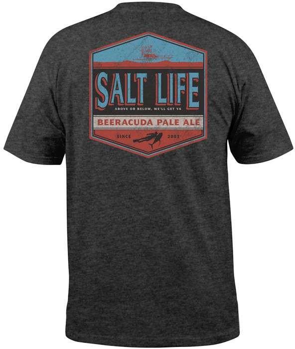 Salt Life Men's Beeracuda Short-Sleeve Tee Shirt Size XL 